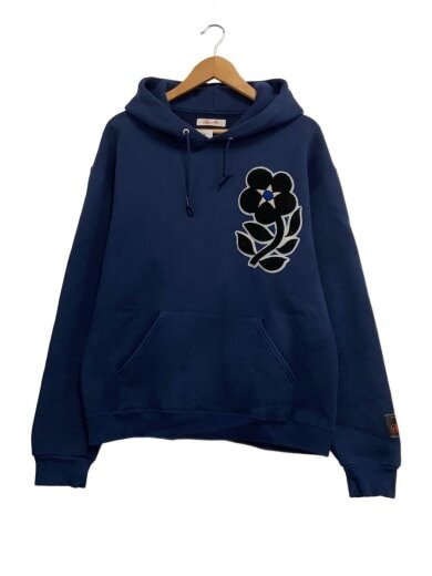 商品画像：FLOWER MOTIF HOODIE/コットン/NVY/無地/S&F-23A// 1