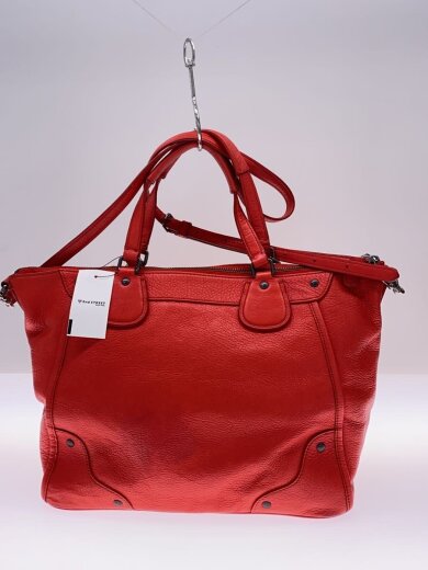 商品画像：ハンドバッグ_オールレザー/レザー/RED/無地// 3