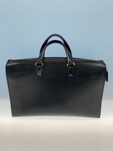 商品画像：LEATHER BRIEF CASE/レザー/BLK/無地/※カデナ欠品・カギ付属// 2