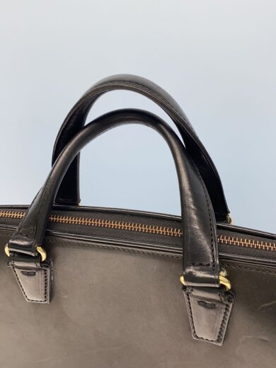 商品画像：LEATHER BRIEF CASE/レザー/BLK/無地/※カデナ欠品・カギ付属// 3