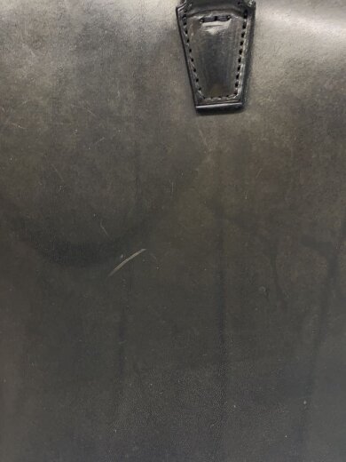 商品画像：LEATHER BRIEF CASE/レザー/BLK/無地/※カデナ欠品・カギ付属// 8