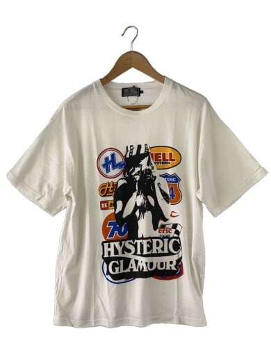 商品画像：22SS/CAR LOGO CAMERA GIRL T-SHIRT/L/コットン/WHT/02221CT04// 1