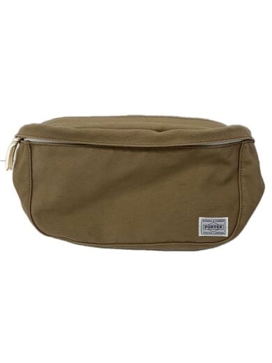 商品画像：BEAT/WAIST BAG (S)/コットン/BEG/無地/727-09049 1