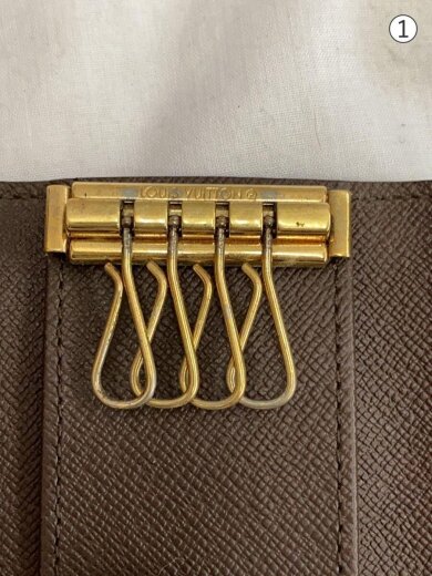 商品画像：ミュルティクレ4_ダミエ・エベヌ_BRW/PVC/BRW/総柄/レディース 5