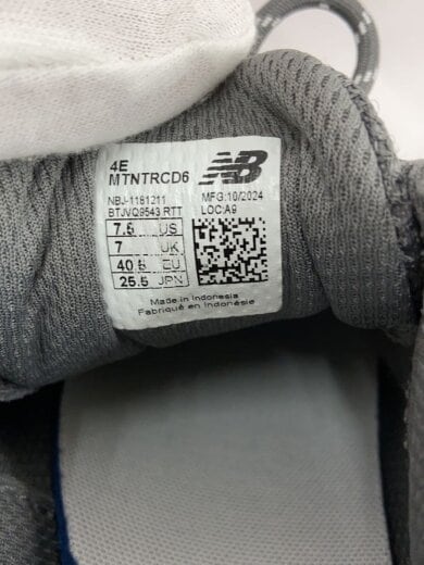 商品画像：ローカットスニーカー/25.5cm/GRY/MTNTRCD6 5