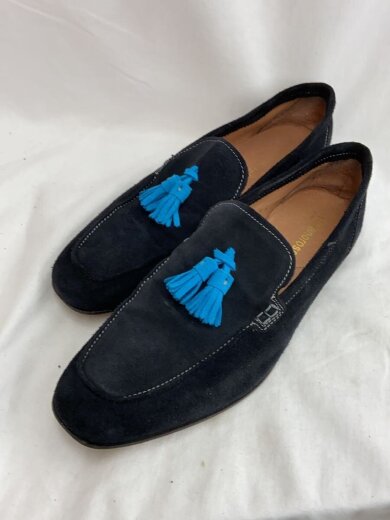 商品画像：ローファー/26cm/BLK/スウェード/SP07043 2