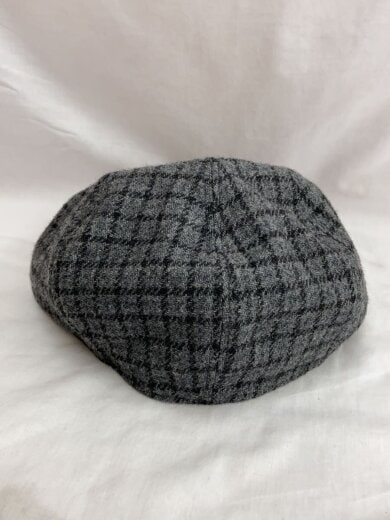 商品画像：キャスケット/L/GRY/チェック/メンズ 3