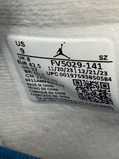 商品画像：AIR JORDAN 4 RETRO OG_エアジョーダン4 レトロ OG/27cm/WHT 5