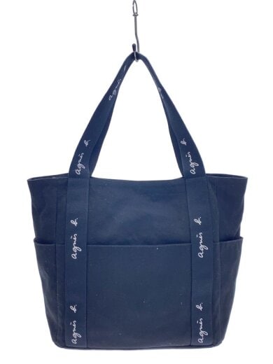 商品画像：トートバッグ/コットン/BLK/無地 1