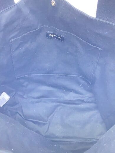 商品画像：トートバッグ/コットン/BLK/無地 6