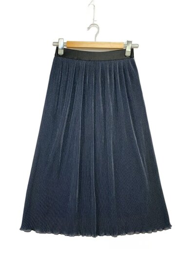 商品画像：スカート/FREE/ポリエステル/BLK/無地/11-01-SK-004-19-2 1