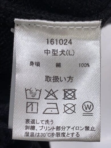 商品画像：ニット・セーター(厚手)/L/コットン/BLK/161024 5