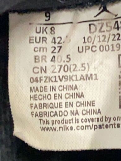 商品画像：AIR JORDAN 1 RETRO HIGH OG_エア ジョーダン 1 レトロ ハイ OG/26.5cm/GRN 5