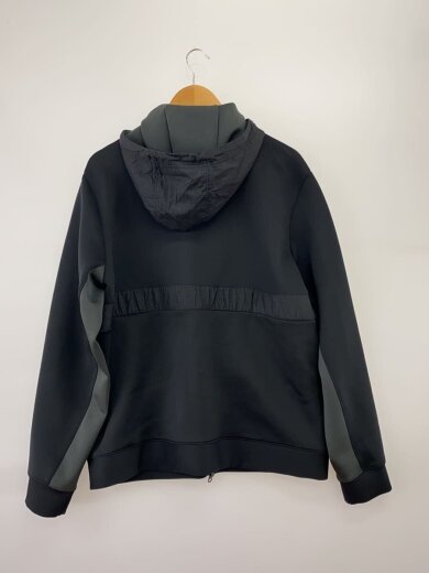 商品画像：ジップパーカー/XL/ポリエステル/BLK/CV2329-010// 2