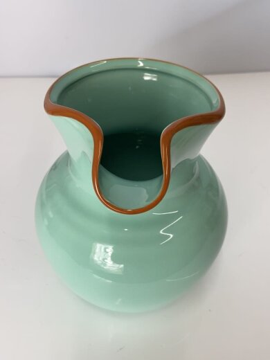 商品画像：ミルクポット/ピッチャー/ノリタケ/グリーン 4