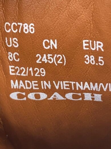 商品画像：ブーツ/24.5cm/BLK/レザー 5