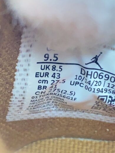 商品画像：AIR JORDAN 6 RETRO_エアジョーダン 6 レトロ/27.5cm/BEG// 5