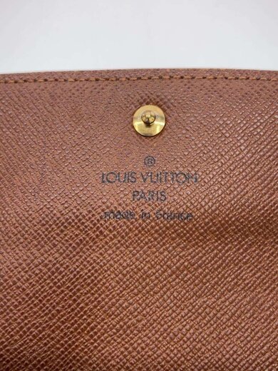 商品画像：ポルト・トレゾール・エテュイ・パピエ_モノグラム・キャンバス/PVC/BRW/レディース 3