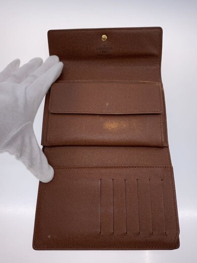 商品画像：ポルト・トレゾール・エテュイ・パピエ_モノグラム・キャンバス/PVC/BRW/レディース 4