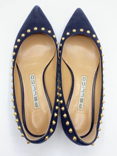 商品画像：フラットパンプス/36.5/NVY 3