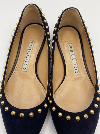 商品画像：フラットパンプス/36.5/NVY 9