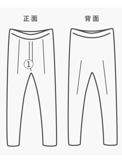 商品画像：ボトム/L/コットン/BLK/0262AP09 7