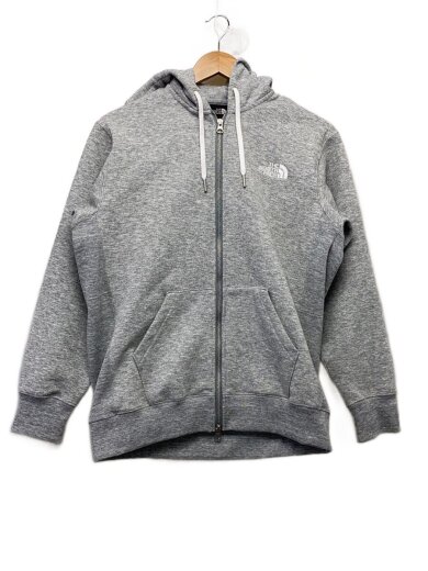 商品画像：SQUARE LOGO FULL ZIP_スクエアロゴフルジップ/S/ポリエステル/グレー/無地// 1