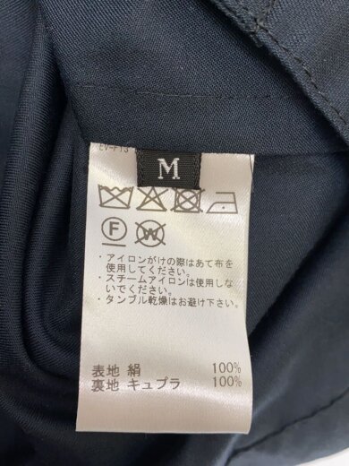 商品画像：シルクカルゼシャツジャケット/M/シルク/NVY/63-08-51-08531 4