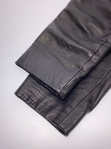 商品画像：長袖ワンピース/M/羊革/BLK/無地/B373L-907 5
