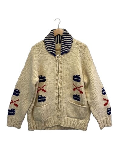 商品画像：50s/LIGHTNING ZIP/カウチンニットセーター/ウール/ベージュ// 1