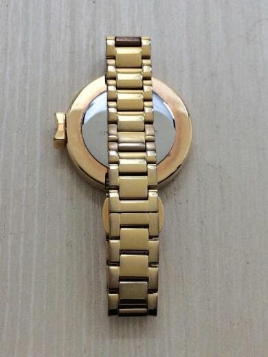 画像：kate spade new yorkクォーツ腕時計/アナログ/ステンレス/ホワイト/ゴールド/KSW13235