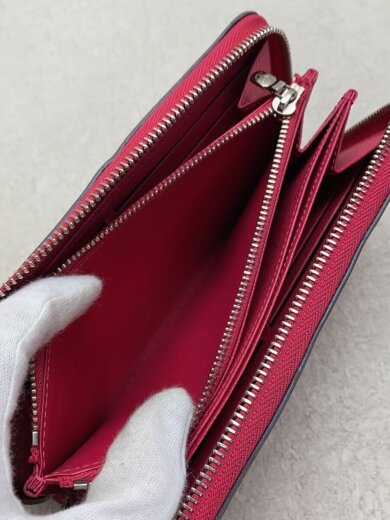 商品画像：ジッピー・ウォレット_エピ_RED/牛革/RED/レディース 5