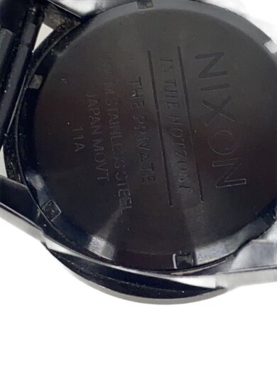 商品画像：クォーツ腕時計/アナログ/ステンレス/BLK/BLK 3