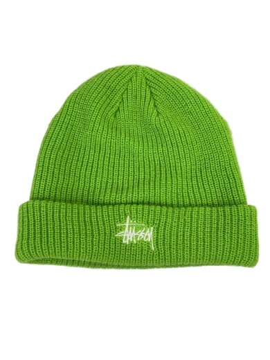 商品画像：ニットキャップ/--/アクリル/GRN/メンズ/1321019 1