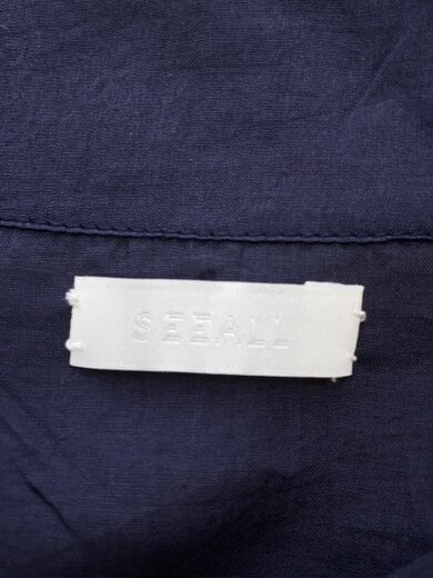 商品画像：長袖シャツ/46/シルク/NVY 3