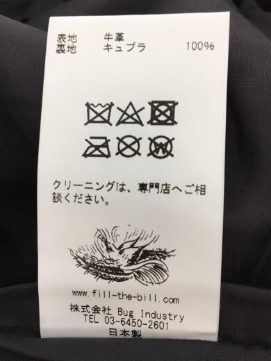 画像：FILL THE BILLレザーパンツ/2/牛革/ブラック5