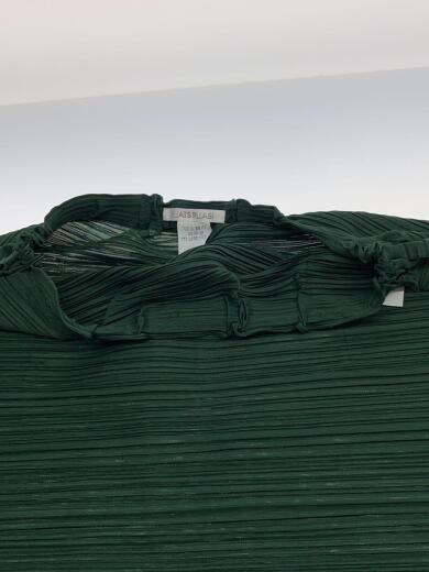 画像：PLEATS PLEASE ISSEY MIYAKE23SS/THICKER BOUNCE SKIRT/スカート/3/ポリエステル/グリーン/PP31JG4133