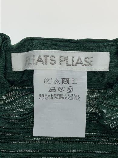画像：PLEATS PLEASE ISSEY MIYAKE23SS/THICKER BOUNCE SKIRT/スカート/3/ポリエステル/グリーン/PP31JG4134