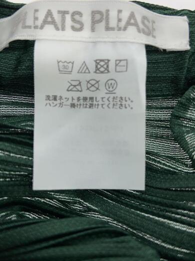 画像：PLEATS PLEASE ISSEY MIYAKE23SS/THICKER BOUNCE SKIRT/スカート/3/ポリエステル/グリーン/PP31JG4135