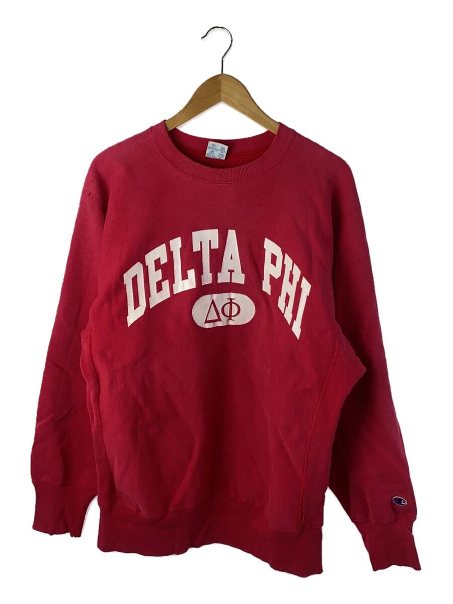 Champion / スウェット/XL/コットン/PNK/プリント