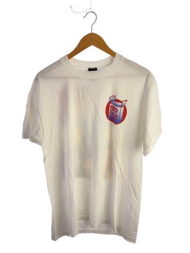 商品画像：Tシャツ/L/コットン/WHT/プリント 1