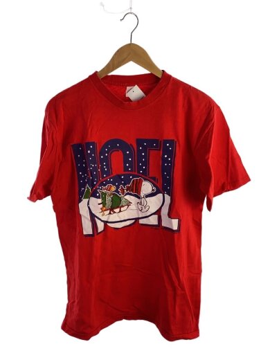 商品画像：Tシャツ/--/コットン/RED/プリント 1