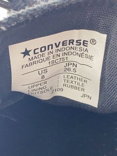 商品画像：ローカットスニーカー/26.5cm/BLK/スウェード/1SC751 5