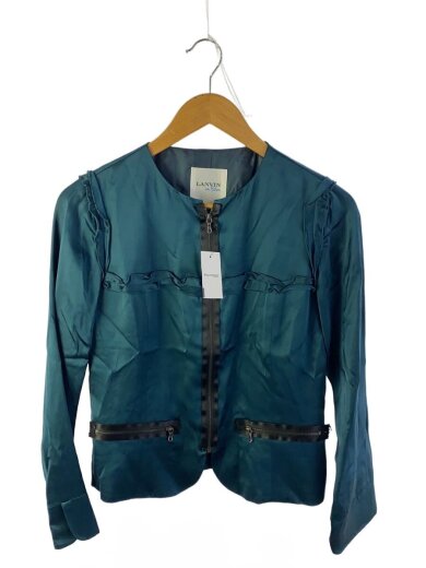 商品画像：ジャケット/38/レーヨン/BLU/3066215// 1