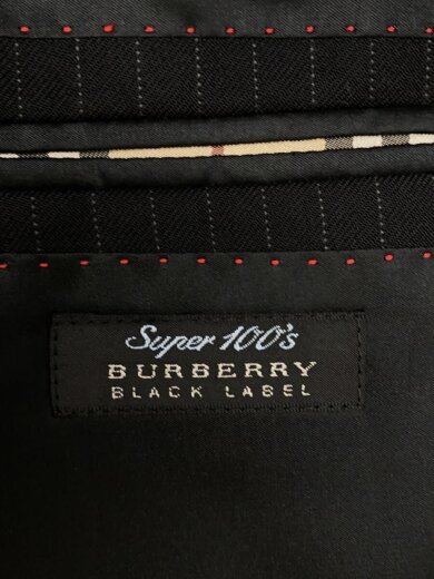 商品画像：スーツ/40/ウール/BLK/ストライプ/BMD52-714-09 3