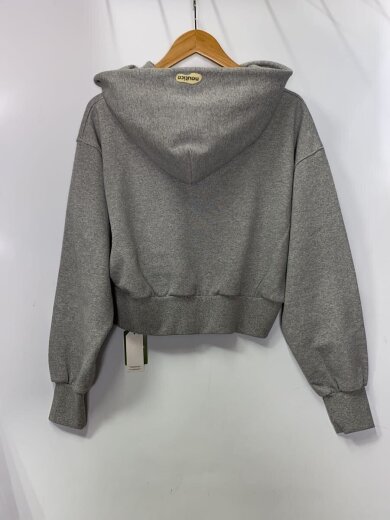 商品画像：ジップパーカー/FREE/コットン/GRY/253-3256 2