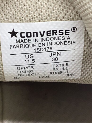 商品画像：ハイカットスニーカー/--/NVY/キャンバス/1SD176 5