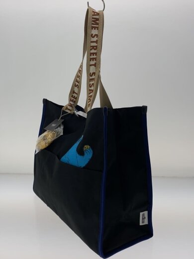 商品画像：トートバッグ/ポリエステル/BLK/無地 2