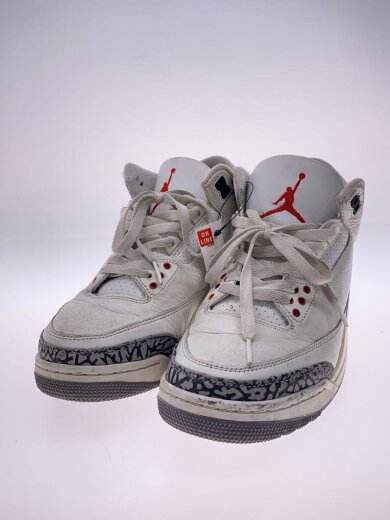商品画像：AIR JORDAN 3 RETRO_エアジョーダン 3 レトロ/25.5cm/WHT 2