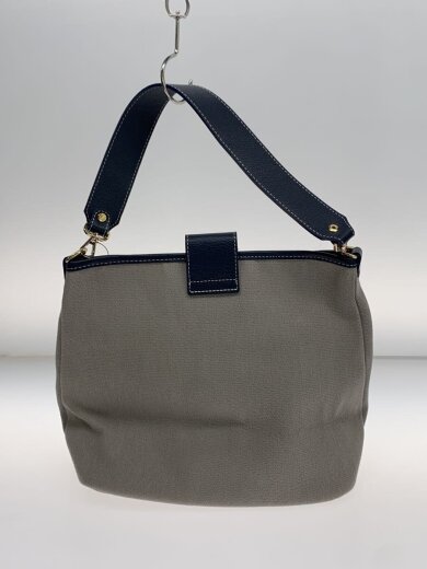 商品画像：ショルダーバッグ/キャンバス/GRY/無地 3